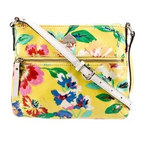 Kate Spade Yellow Floral Crossbody Bag